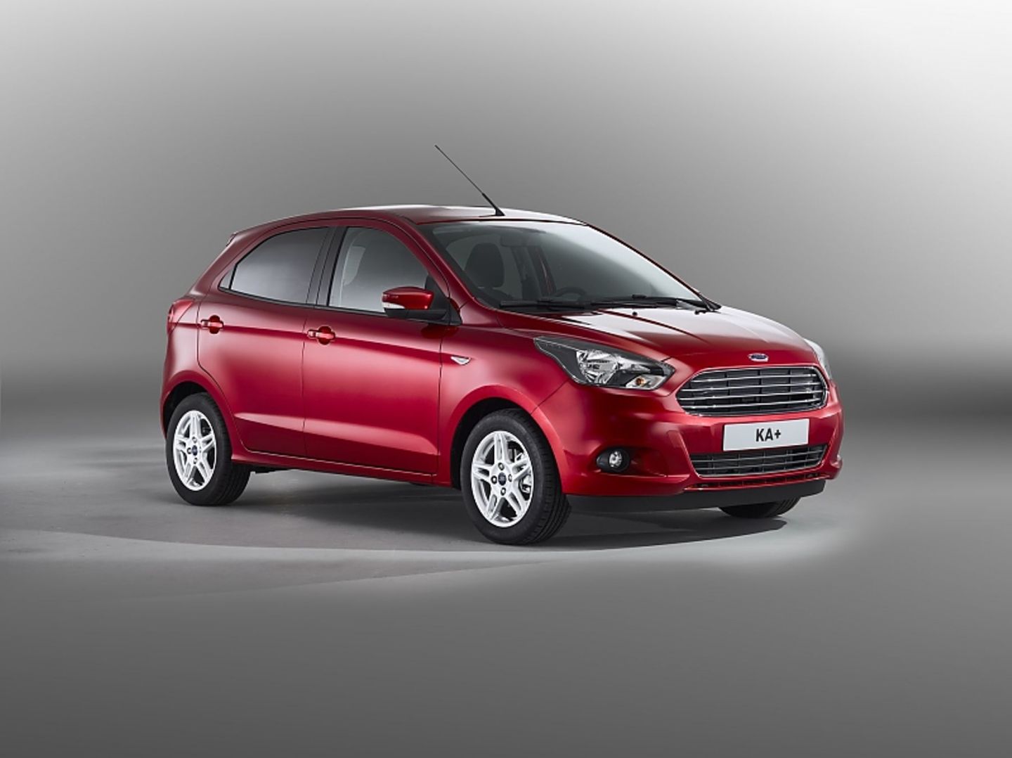 Auch der Ka+ trägt das bekannte Ford-Gesicht
