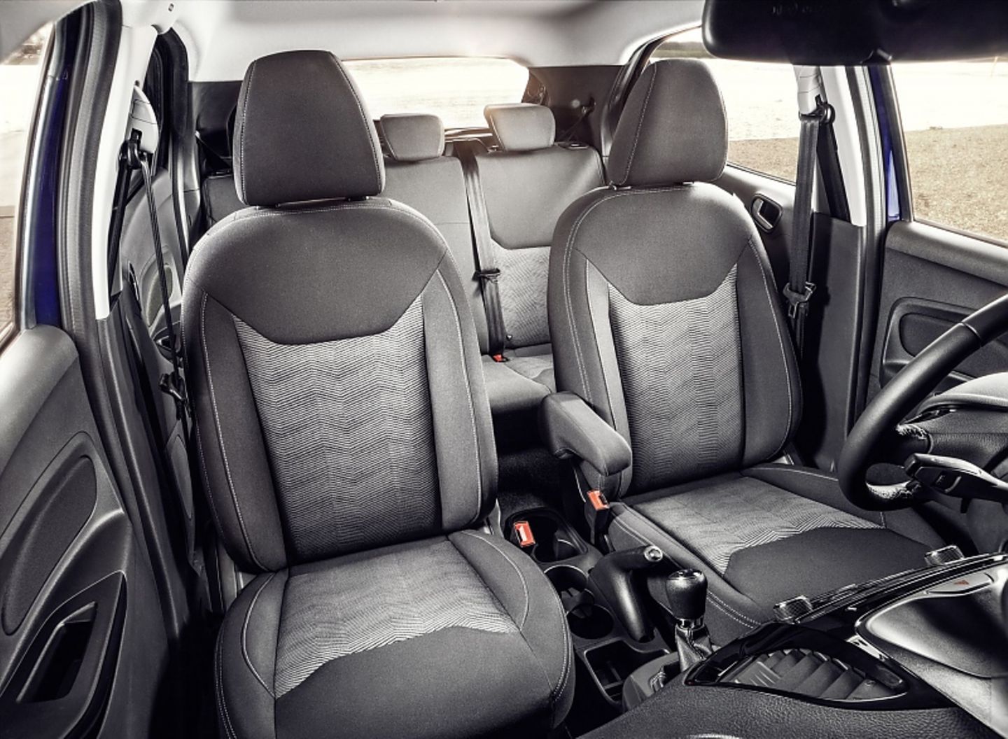 Der Innenraum des Ford Ka+