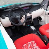 Der Innenraum ist sehr puristisch