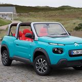 Der E-Mehari ist bis zu 110 km/h schnell