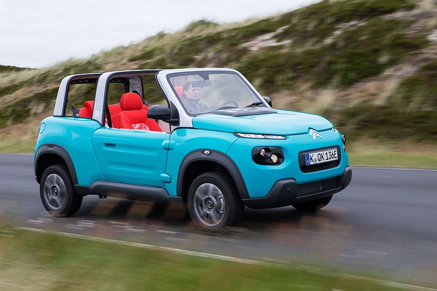 Die Reichweite des E-Mehari beträgt maximal 200 Kilometer