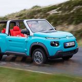 Die Reichweite des E-Mehari beträgt maximal 200 Kilometer