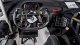 Das Cockpit des BMW M6 GT3.