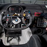 Das Cockpit des BMW M6 GT3.
