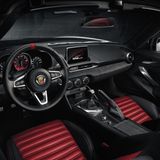 Das Cockpit des Abarth 124 Spider