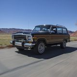 Der Jeep Grand Wagoneer fährt sich auch heute noch entspannt