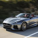 Das Jaguar F Type SVR Cabrio ist 314 km/h schnell