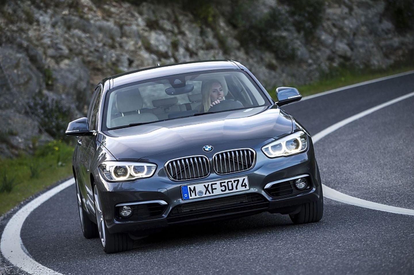 In den Kurven fühlt sich der BMW 118d wohl