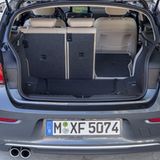 Die Ladeluke ist ziemlich eng, das verursacht Probleme mit sperrigen Gegenständen