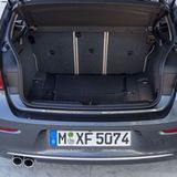 Der Kofferraum ist recht schmal