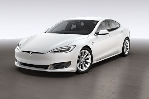 Tesla Model S Modell 2017 - optisch nahezu unverändert