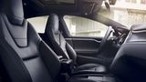 Der Innenraum des Tesla Model S Modell 2017