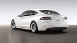 Tesla Model S Modell 2017 - am Heck hat sich fast nichts getan