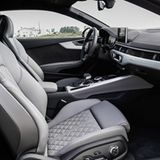 Der Innenraum des Audi A5 2.0 TDI