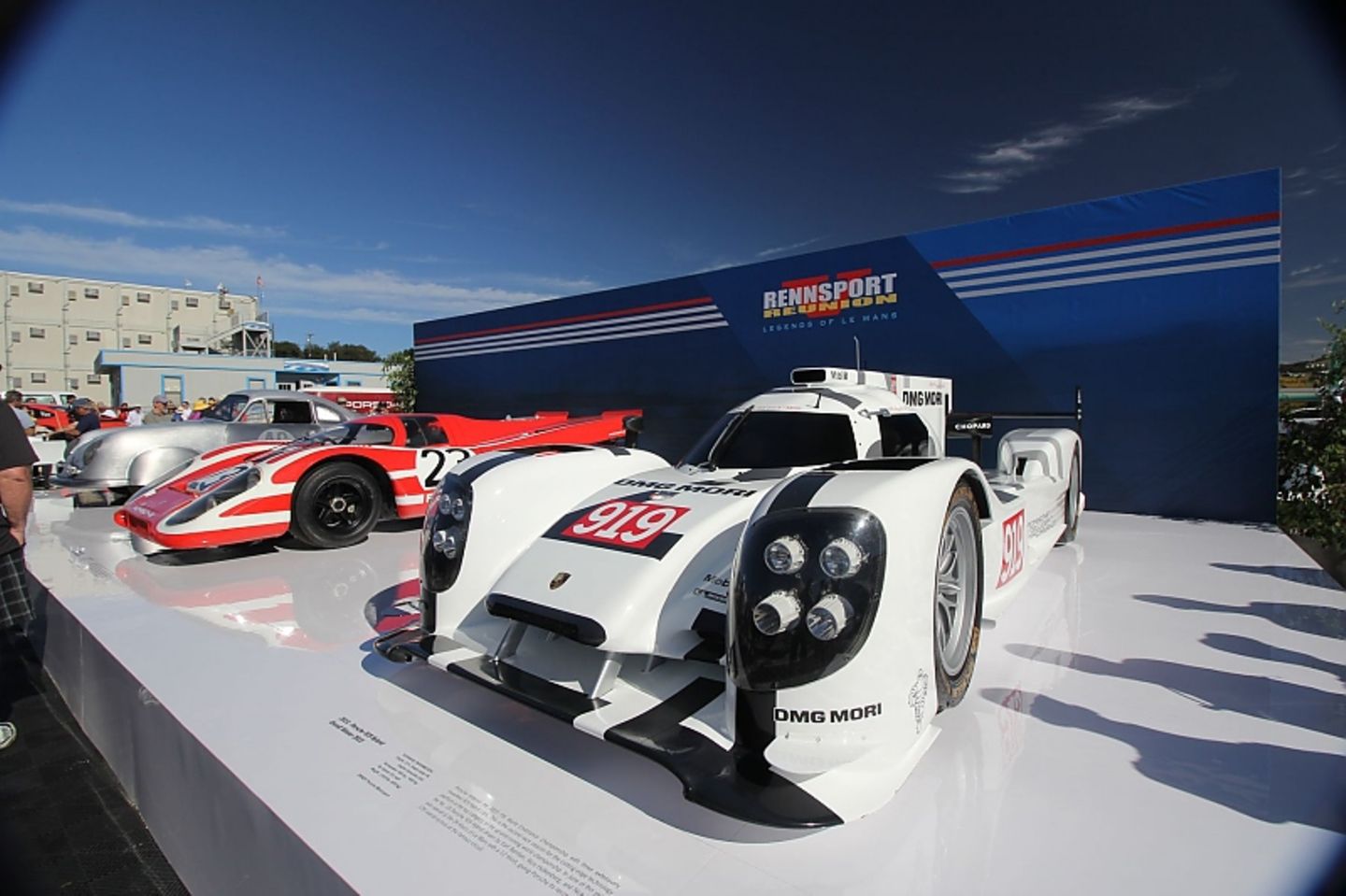 Le Mans Legends - Porsche 919 Hybrid, 917 und 356 Gmünd.