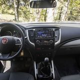 Das Cockpit des Fiat Fullback.