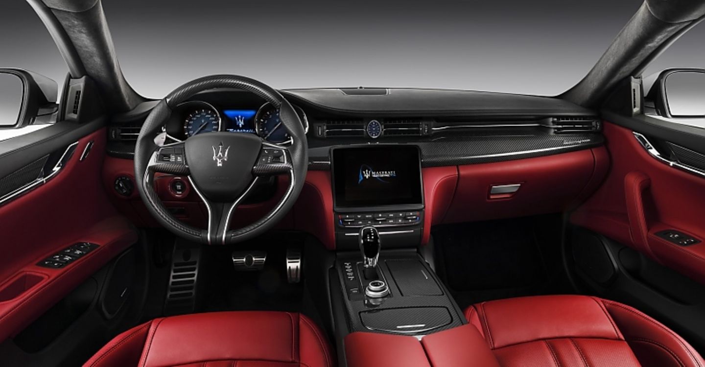 Maserati Quattroporte Modelljahr 2017 - der Innenraum