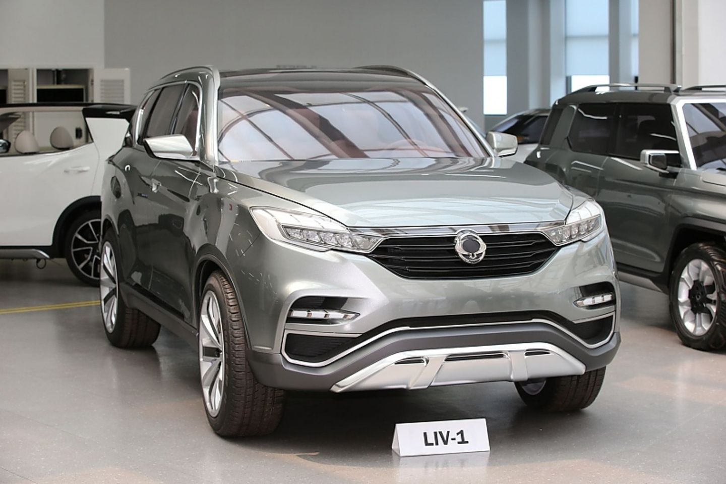 Das Design des nächsten Rexton wird sich sehr an der Studie LIV-1 orientieren