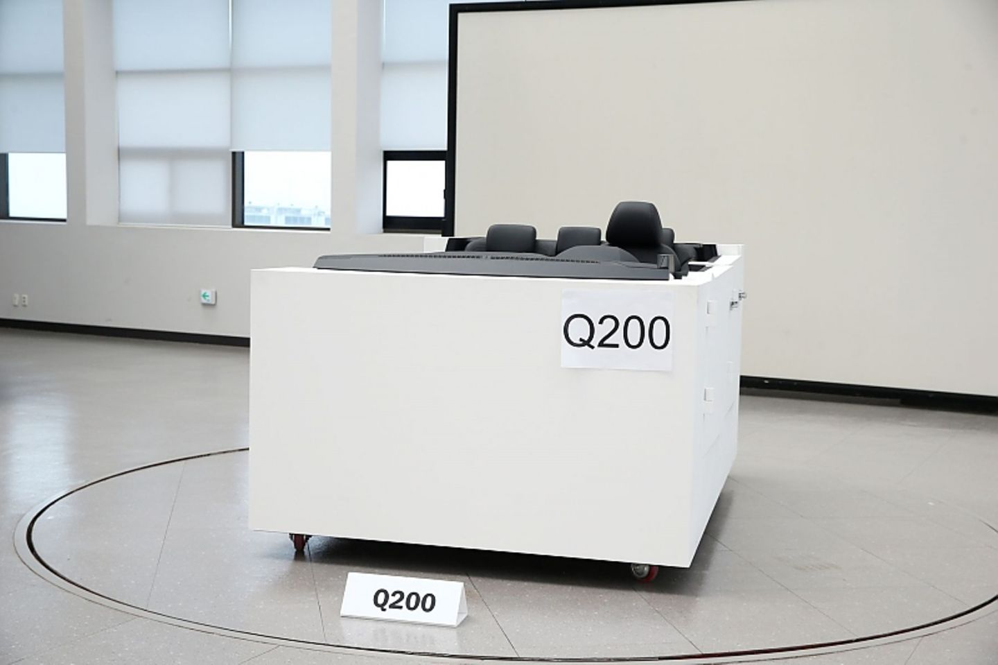 An den zukünftigen Innenräumen wird bereits getüftelt - Q200 ist der interne Code für den nächsten Actyon Sports