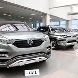 Die barocke Optik gehört bei Ssangyong der Vergangenheit an