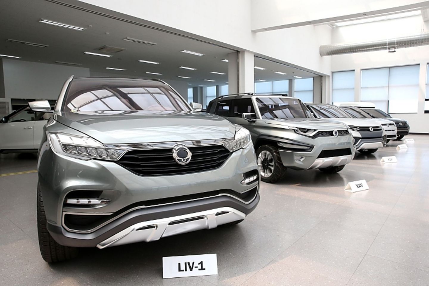 Die barocke Optik gehört bei Ssangyong der Vergangenheit an