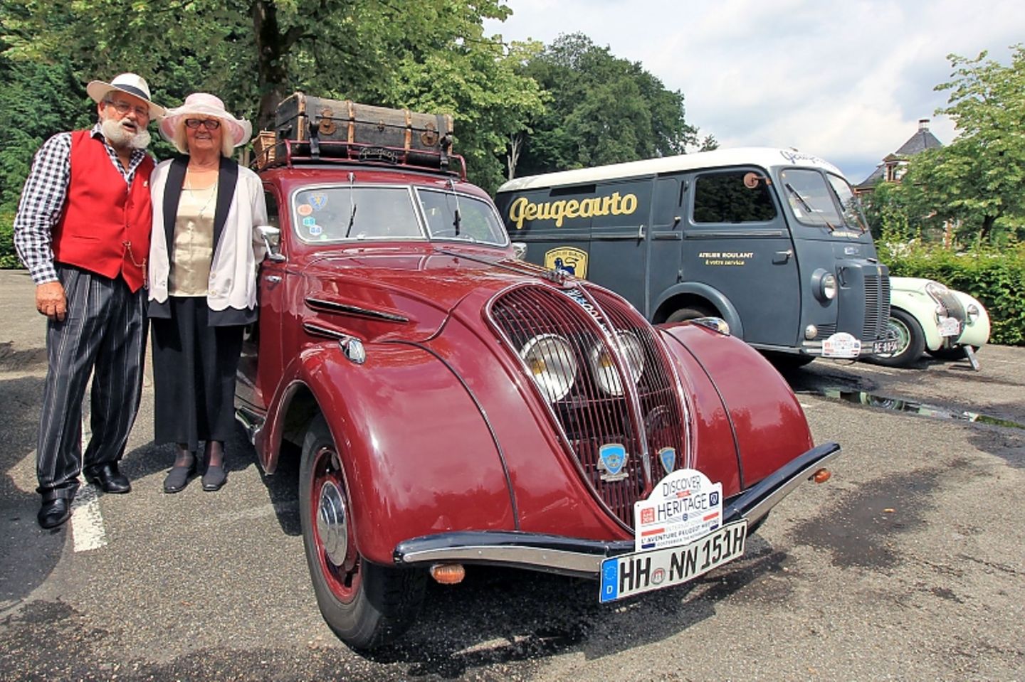 Egon und Ilse Gothmann aus Hamburg haben bislang bei jedem der 24 Ausfahrten mitgemacht.