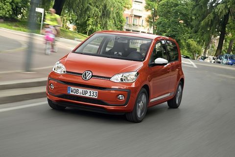 Der Turbo-Dreizylinder-Benziner passt gut zum VW Up