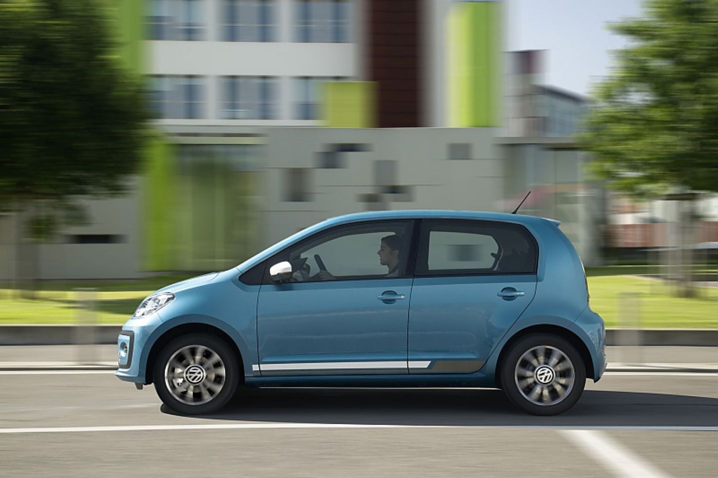 Den VW Up gibt es als Zwei- und Vier-Türer