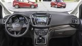 Das Cockpit des Ford C-Max (hier das einer Benzinerversion).