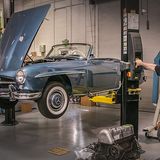 Mercedes 190 SL von Autosammler Aaron Weiss