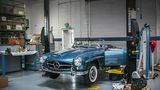 Mercedes 190 SL von Autosammler Aaron Weiss