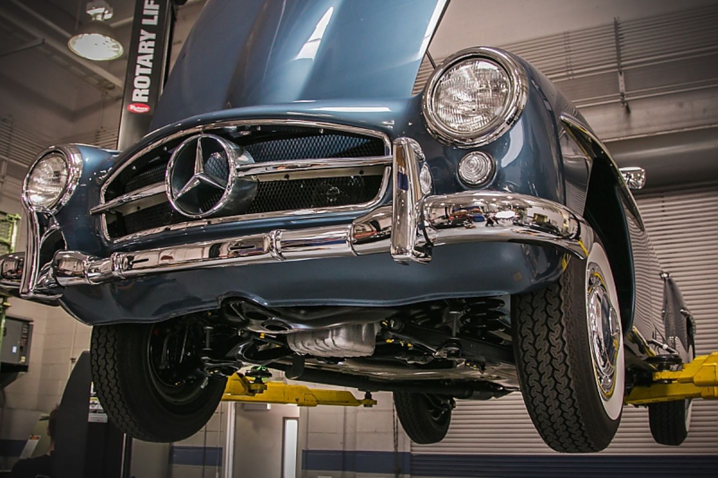 Mercedes 190 SL von Autosammler Aaron Weiss