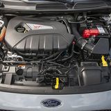 Der 1,6 Liter große Reihenvierzylinder des Ford Fiesta ST200.