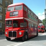 Routemaster Doppeldeckerbus in London