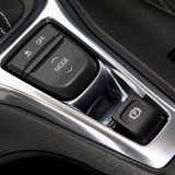 Die Fahrprogramme wählt man mit diesem Hebel in der Mittelkonsole aus