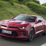 Das Chevrolet Camaro Coupé V8 wiegt 1.659 Kilogramm