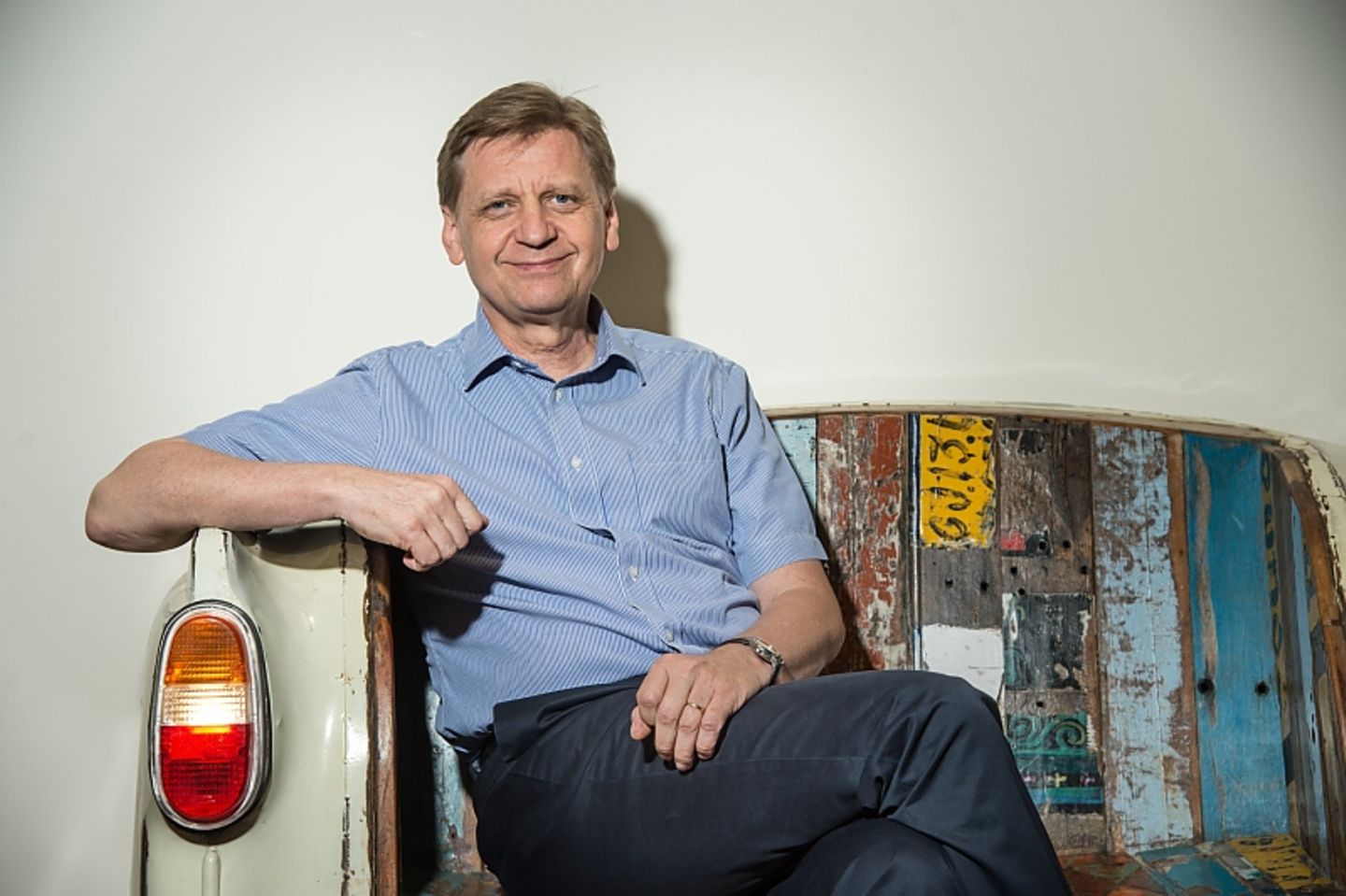 Manager Chris Weglinski, Manager der Autosammlung Alfardan