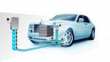 Rolls-Royce 102EX: Induktionsladung