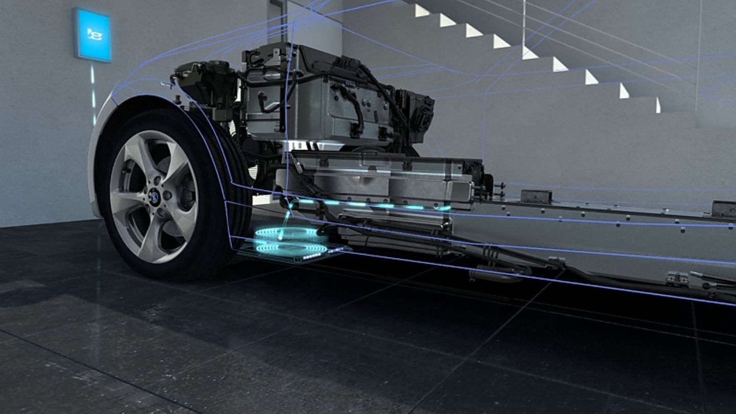 induktives Laden bei BMW