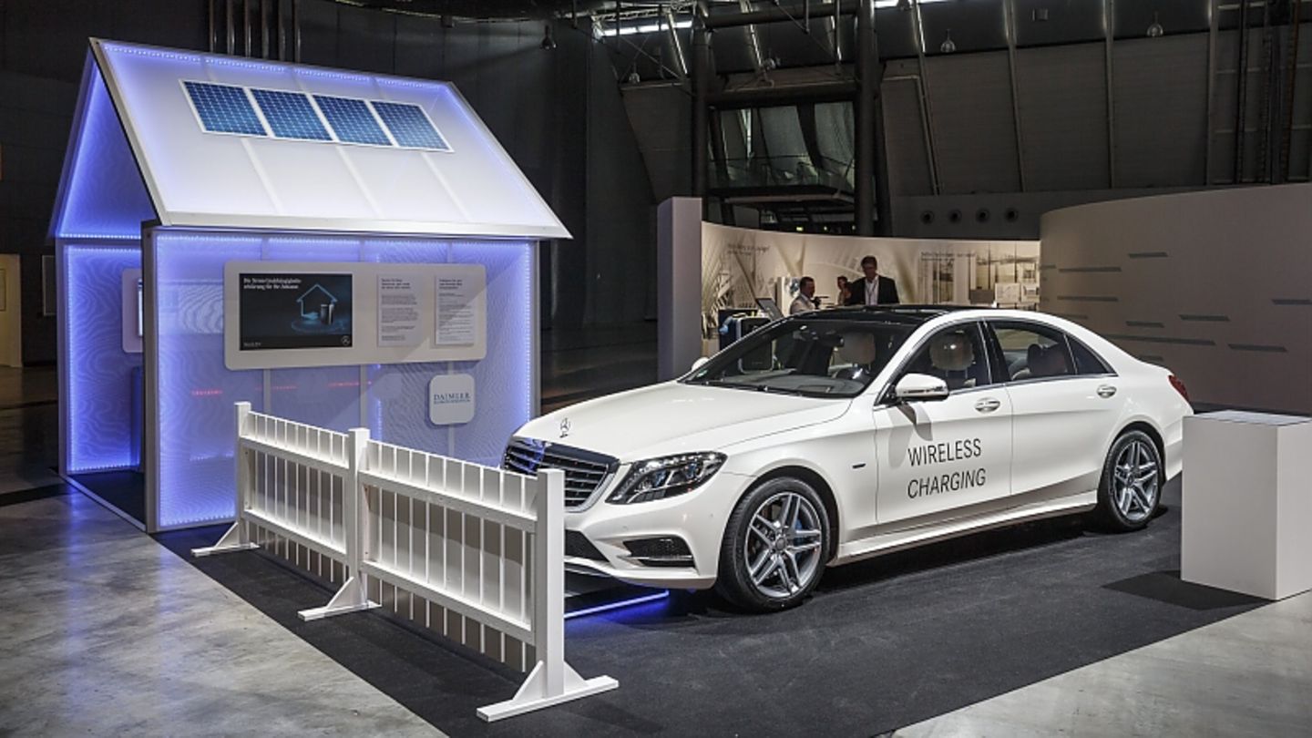 Induktives Laden bei Mercedes ab 2017