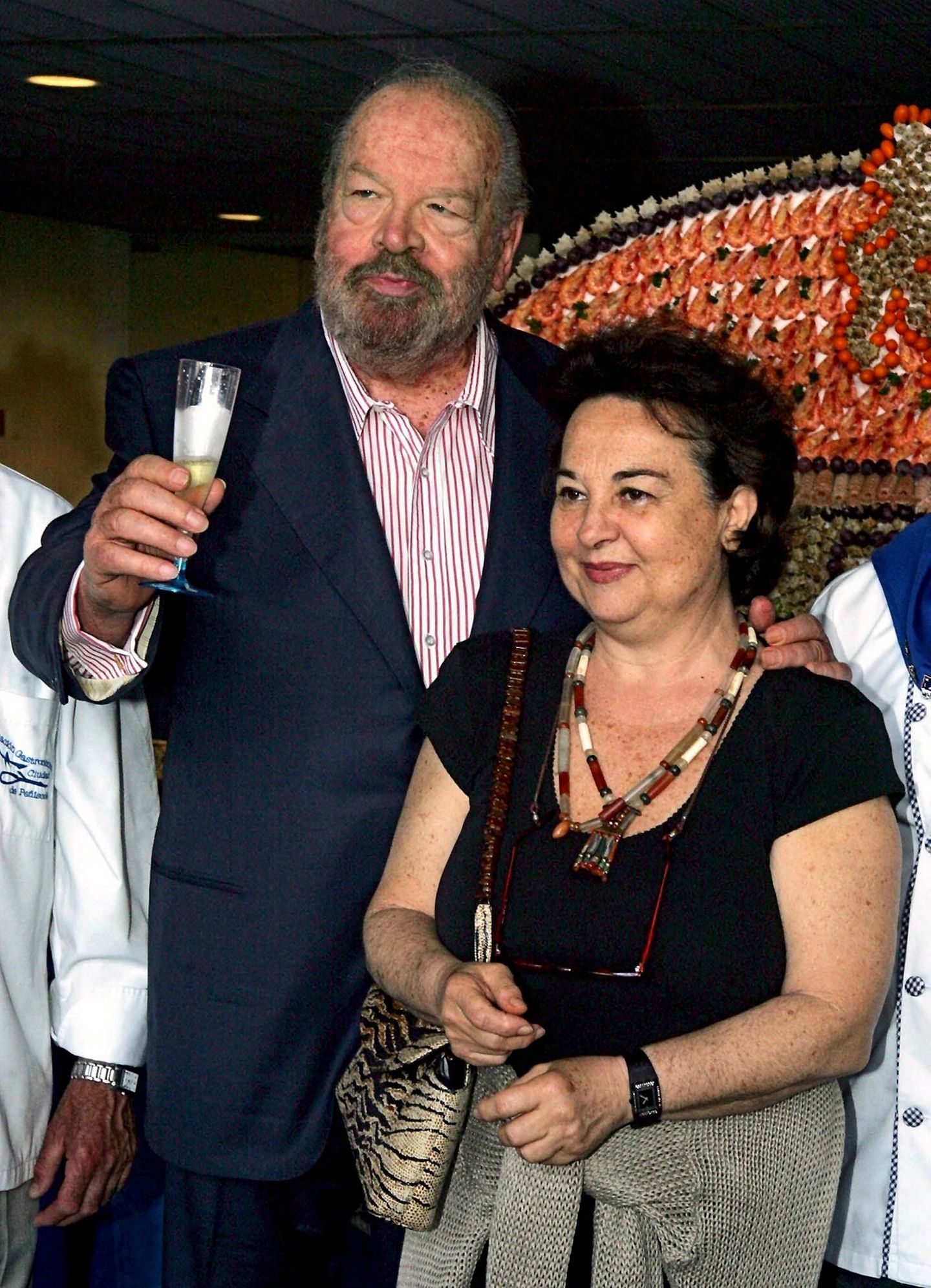 Bud Spencer mit Ehefrau Bud Spencer mit Ehefrau