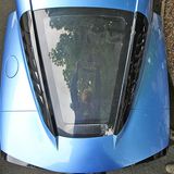 Hier drunter verbirgt sich der 1,6 Kilogramm fassende Wasserstofftank.