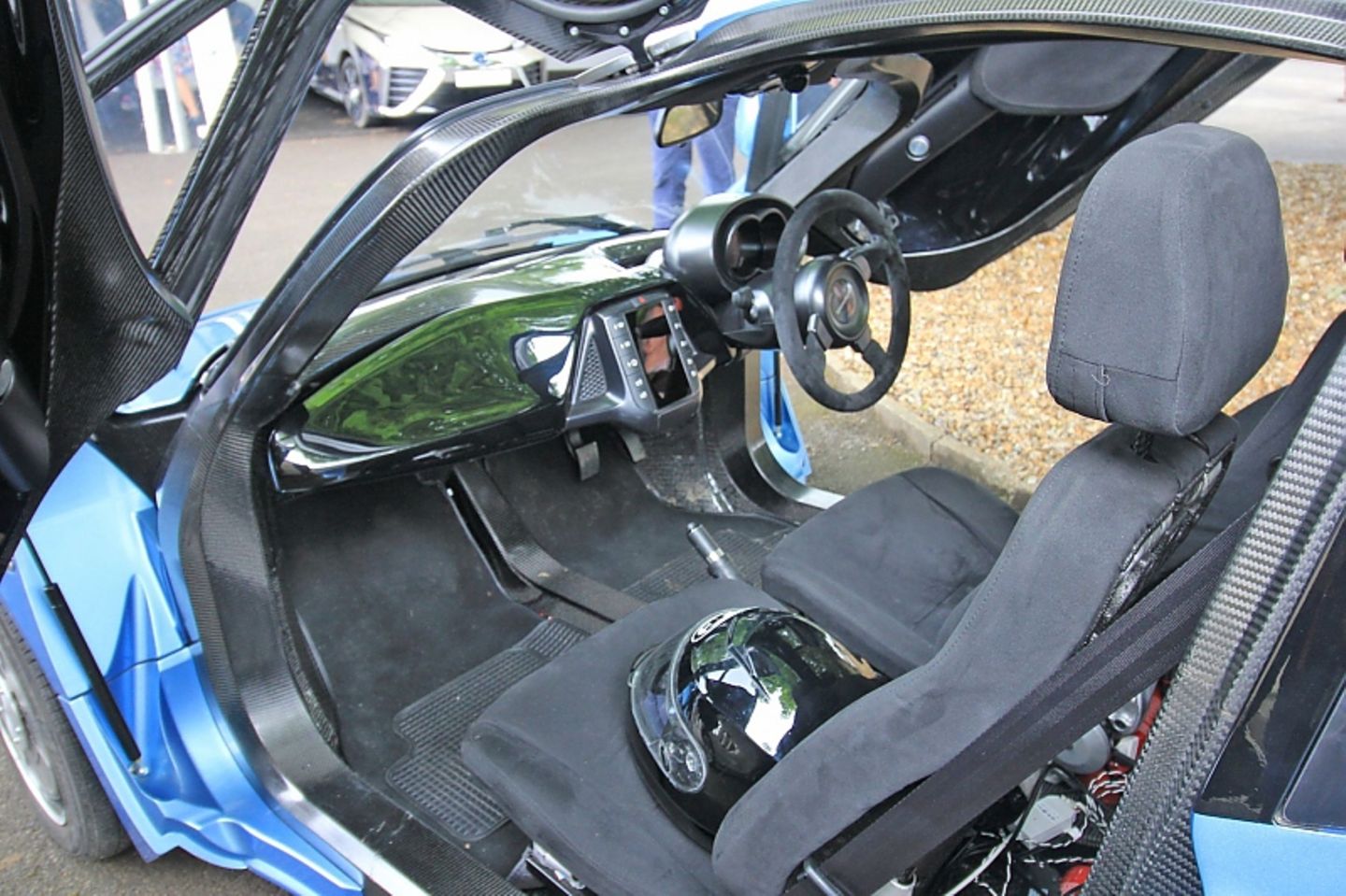 Der Riversimple Rasa ist ein Zweisitzer.