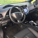 Der Innenraum des Nissan Leaf