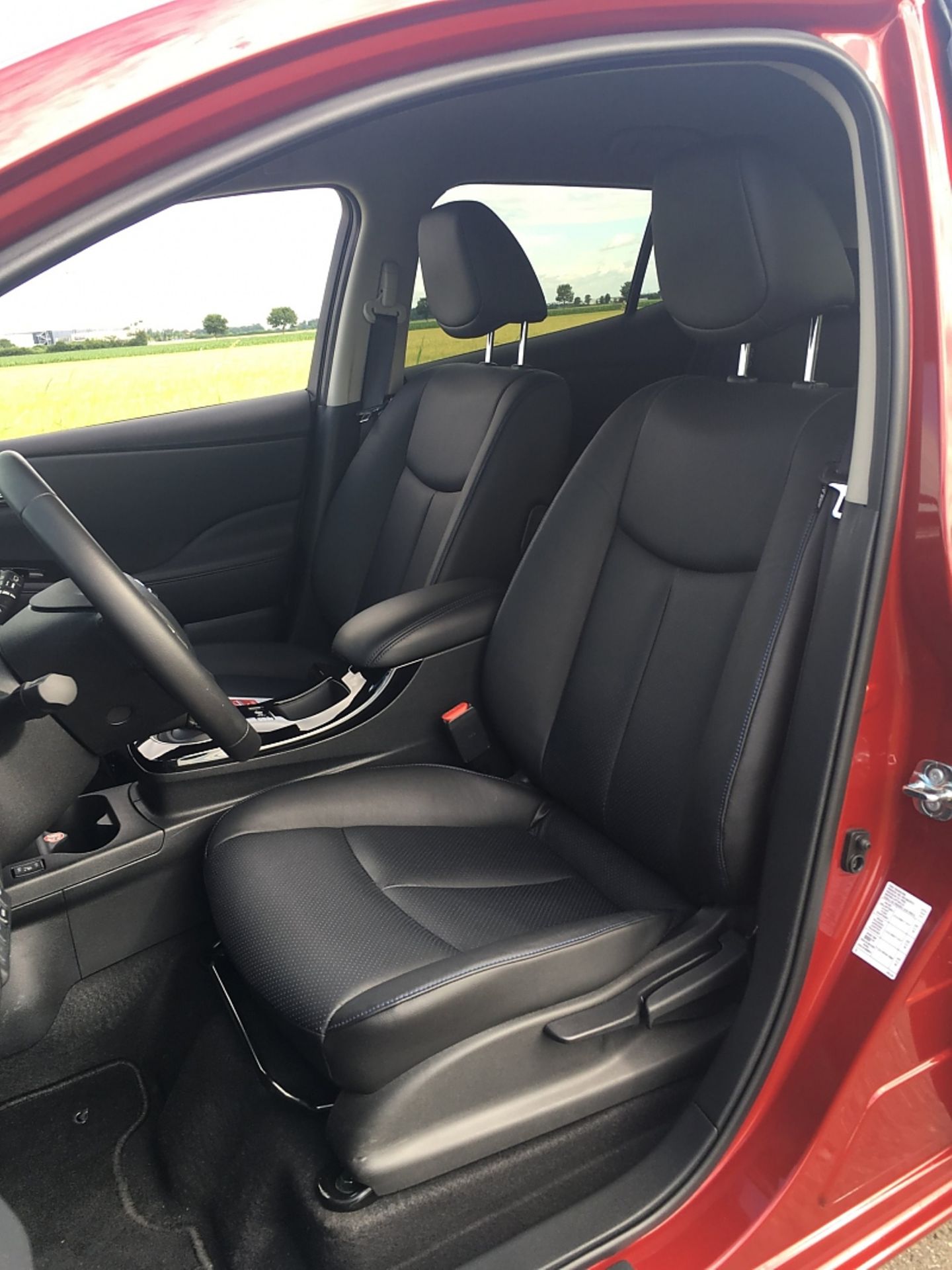 Nissan Leaf Jahrgang 2016 - bequeme Sitze