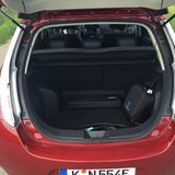 Nissan Leaf Jahrgang 2016 - der Laderaum fasst 370 bis 911 Liter