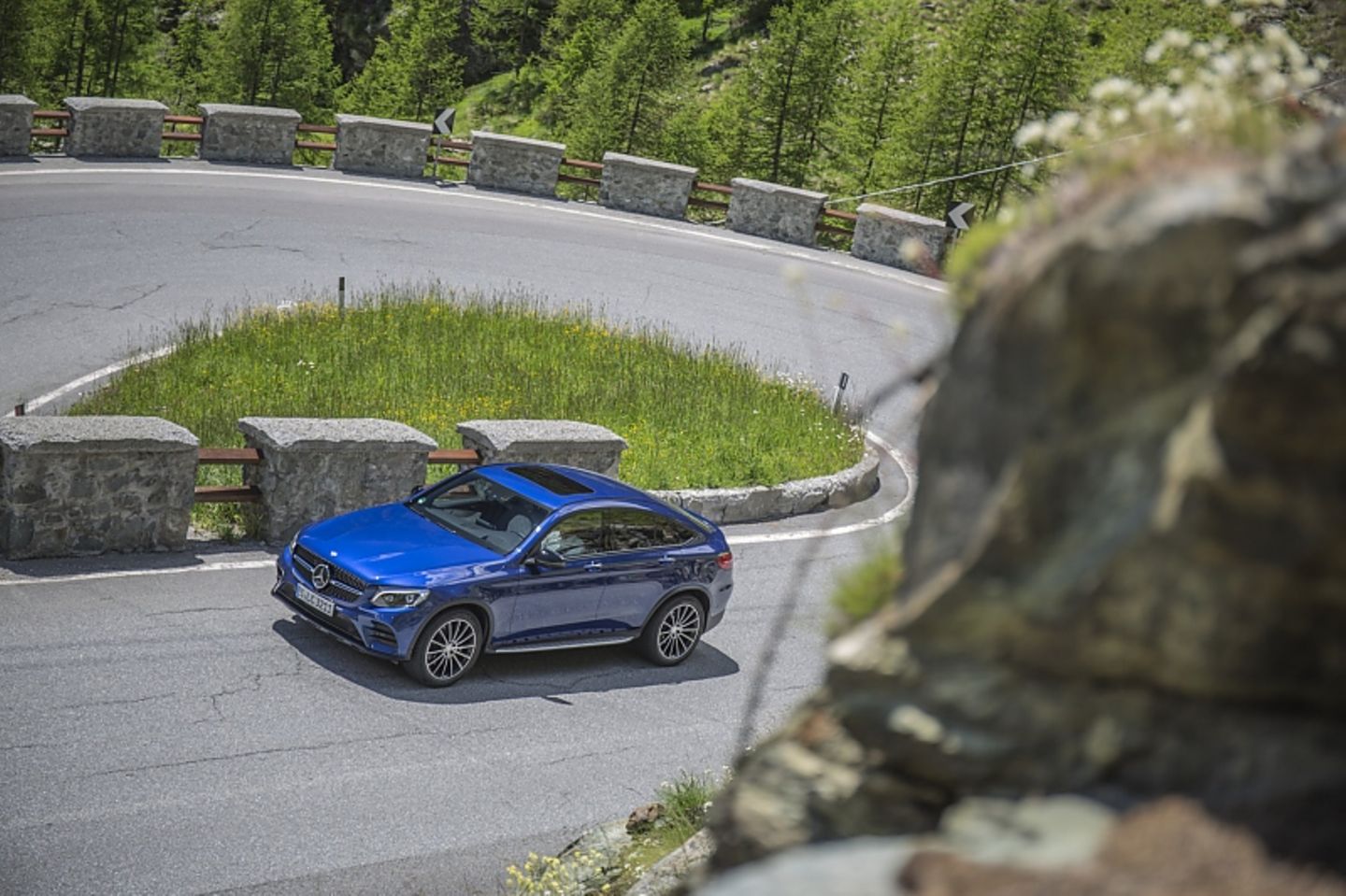 Mercedes GLC 250d Coupé - 150 kW / 204 PS und 500 Nm maximales Drehmoment für kraftvollen Durchzug