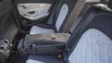 Der geräumige Fond des Mercedes GLC 250d Coupé