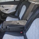 Der geräumige Fond des Mercedes GLC 250d Coupé