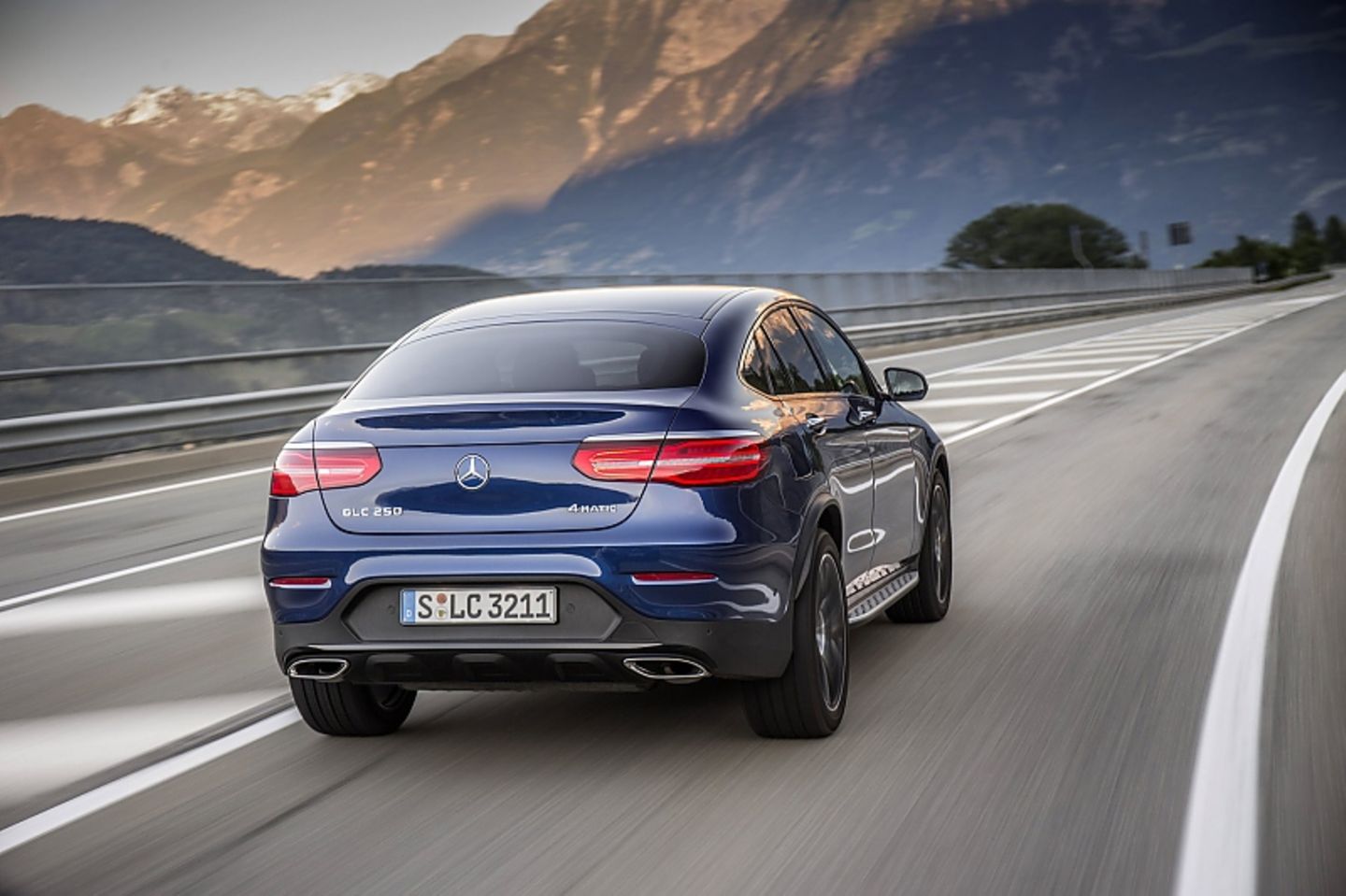 Mercedes GLC 250d Coupé - der Normverbrauch liegt knapp über fünf Liter